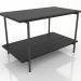 3D Modell Couchtisch 1.800 mm (schwarz RAL 9005) - Vorschau
