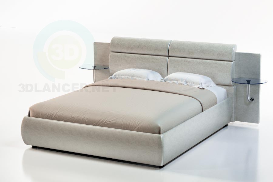 modello 3D Niagara bed-2 - anteprima