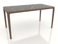 Стол Касаури с керамогранитом 1500х800 мм (Walnut light, вариант 2)