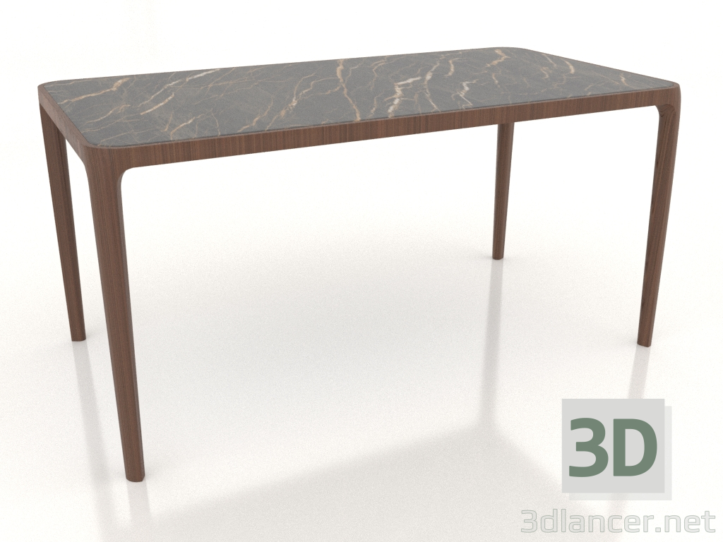 modèle 3D Table Casauri en grès cérame 1500x800 mm (Noyer clair, option 2) - preview