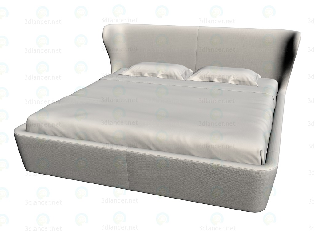 Modelo 3d Cama LP193 - preview