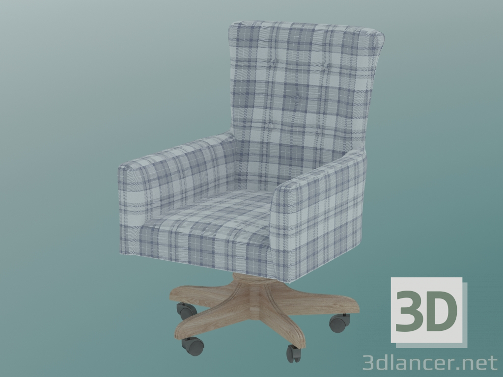 3D modeli Coventry sandalye döner - önizleme