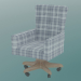 3d model Coventry chair swivel - preview