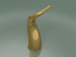 Figurine Ceramic Corno (H 120cm, Gold)