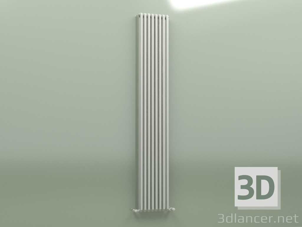 modèle 3D Radiateur SAX 2 (H 2000 8 EL, gris Manhattan) - preview