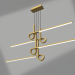3d model Pendant chandelier (6123) - preview