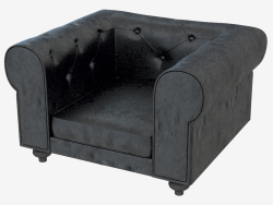 Leather armchair STYLE