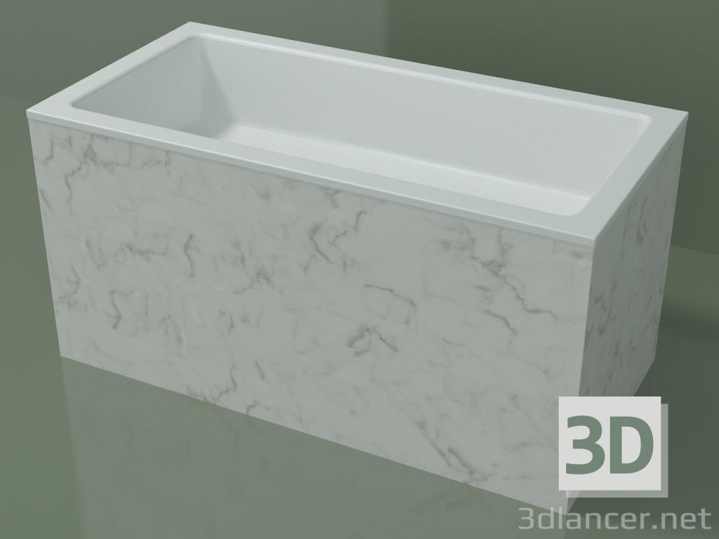 modello 3D Lavabo da appoggio (01R142101, Carrara M01, L 72, P 36, H 36 cm) - anteprima