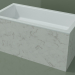 3D modeli Tezgah üstü lavabo (01R142101, Carrara M01, L 72, P 36, H 36 cm) - önizleme