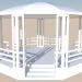 3d model summer house - preview