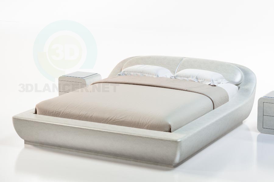 3d model Bed Palau - preview