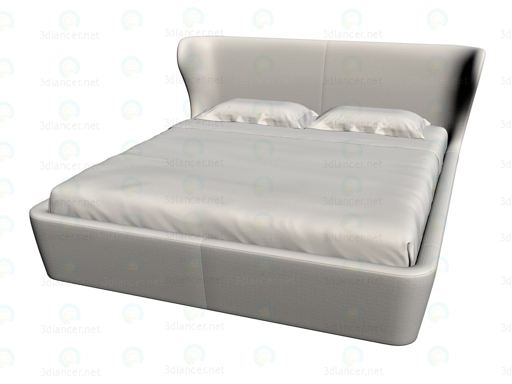 3d модель Ліжко LP180 – превью