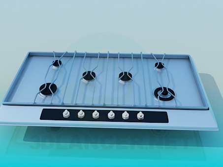 3d model Gas surface - preview 3d model Gas surface - preview