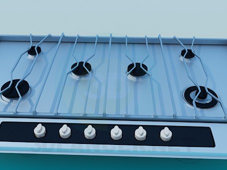 3d model Gas surface - preview 3d model Gas surface - preview