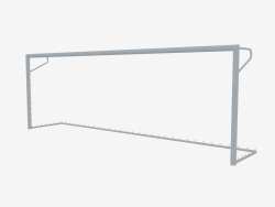 Element of the sports ground Football goal (without net) (7916)