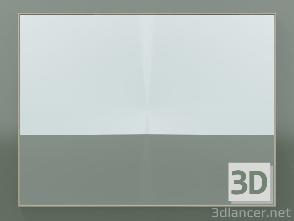 modello 3D Specchio Rettangolo (8ATDC0001, Bone C39, Н 72, L 96 cm) - anteprima