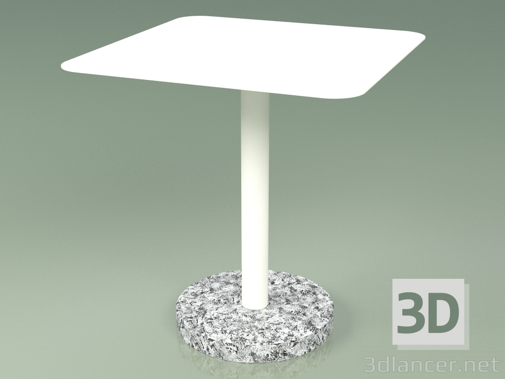 modello 3D Tavolino 353 (Metallo Latte) - anteprima