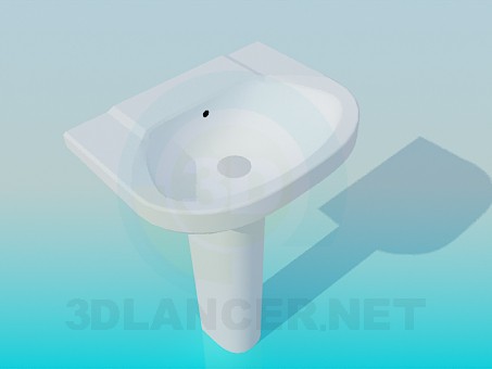 modelo 3D Fregadero en el tallo - escuchar modelo 3D Fregadero en el tallo - escuchar