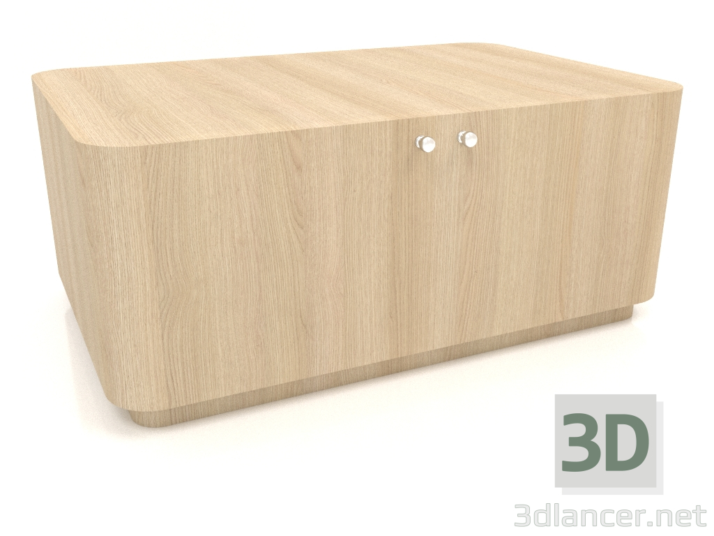 3d model Mueble TM 032 (1060x700x450, blanco madera) - vista previa