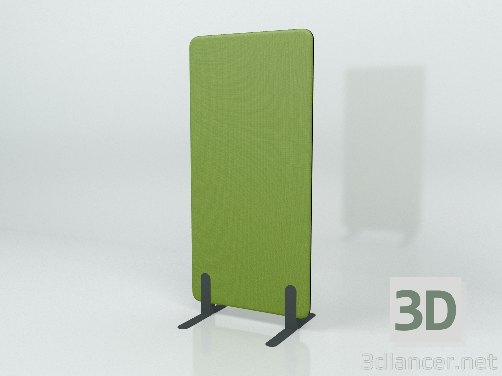 3d model Free standing acoustic screen Sonic ZW592 (590x1250) - preview