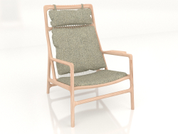 Leisure chair Dedo upholstered in fabric
