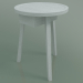 3d model Side table with drawer (45, White) - preview