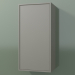 3d модель Настенный шкаф с 1 дверцей (8BUBBCD01, 8BUBBCS01, Clay C37, L 36, P 24, H 72 cm) – превью
