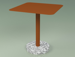 Coffee table 353 (Metal Rust)