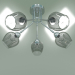 modello 3D Lampadario a soffitto Marci 30164-5 (cromo) - anteprima