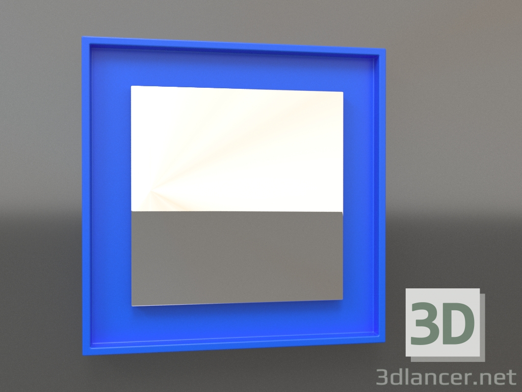 3D Modell Spiegel ZL 18 (400x400, blau) - Vorschau