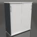 modèle 3D Armoire à portes coulissantes Norme MEA3P05 (1000x432x1189) - preview