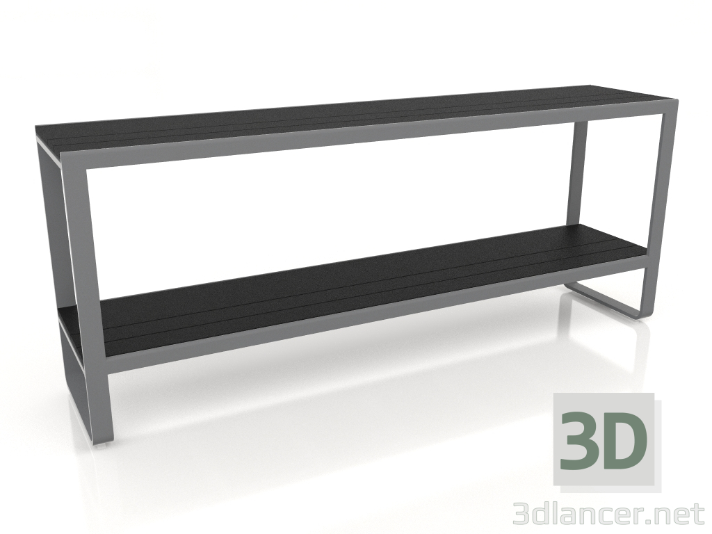 modèle 3D Etagère 180 (DEKTON Domoos, Anthracite) - preview
