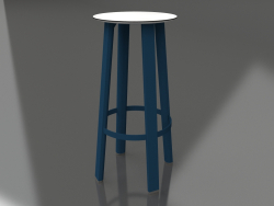 High stool (Grey blue)