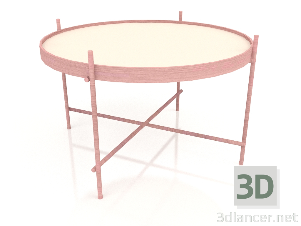 modèle 3D Table d'appoint Cupidon L (Cuivre) - preview