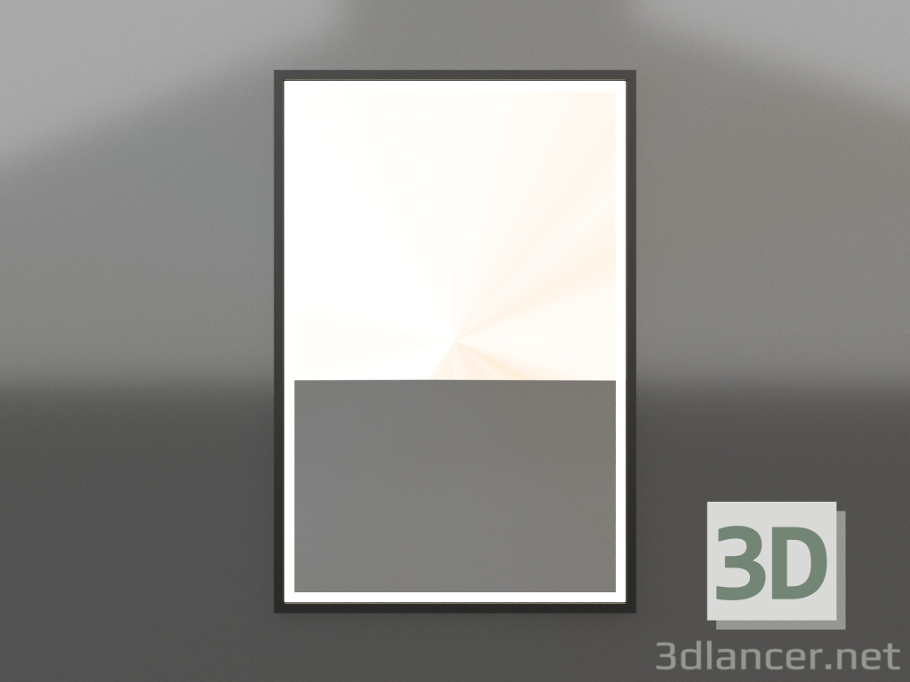 3d model Mirror 60 cm (LOG0206) - preview