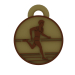 3d Runner's souvenir medal model buy - render 3d Runner's souvenir medal model buy - render