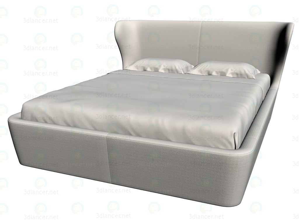 3d model Cama LP160 - vista previa