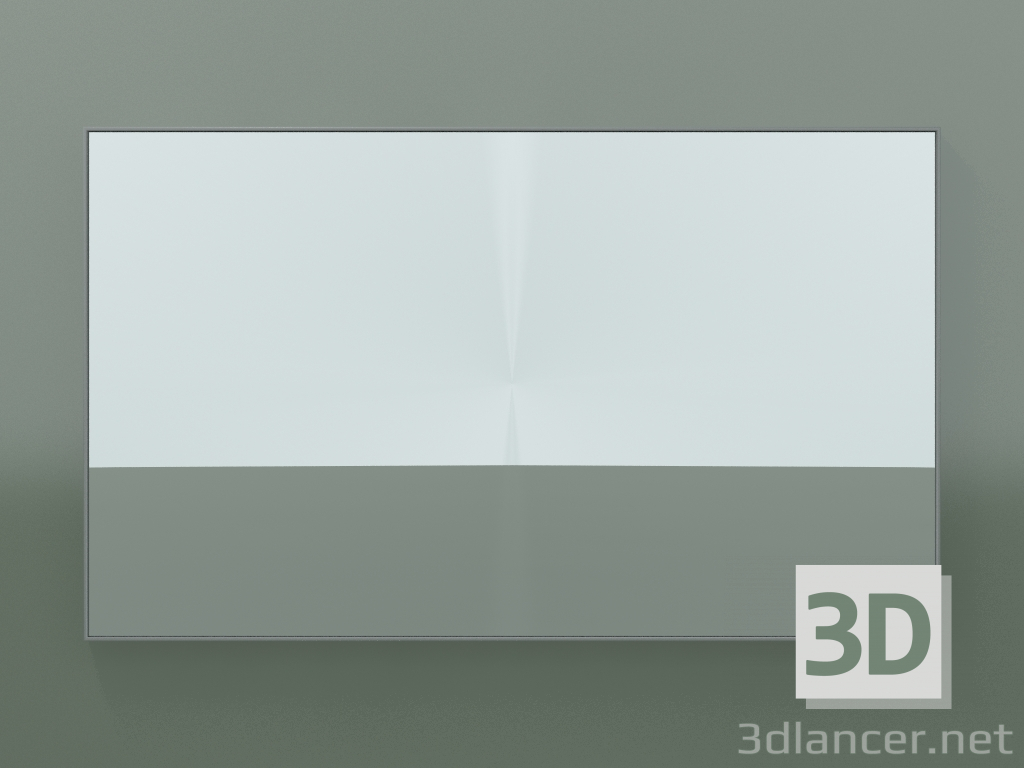 modèle 3D Miroir Rettangolo (8ATFC0001, Gris Argent C35, Н 72, L 120 cm) - preview