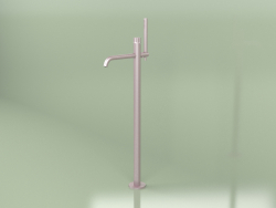 Misturador de banho de alta pressão de piso com chuveiro de mão (17 62, OR)
