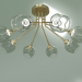 modello 3D Lampadario a soffitto Marci 30164-8 (oro) - anteprima