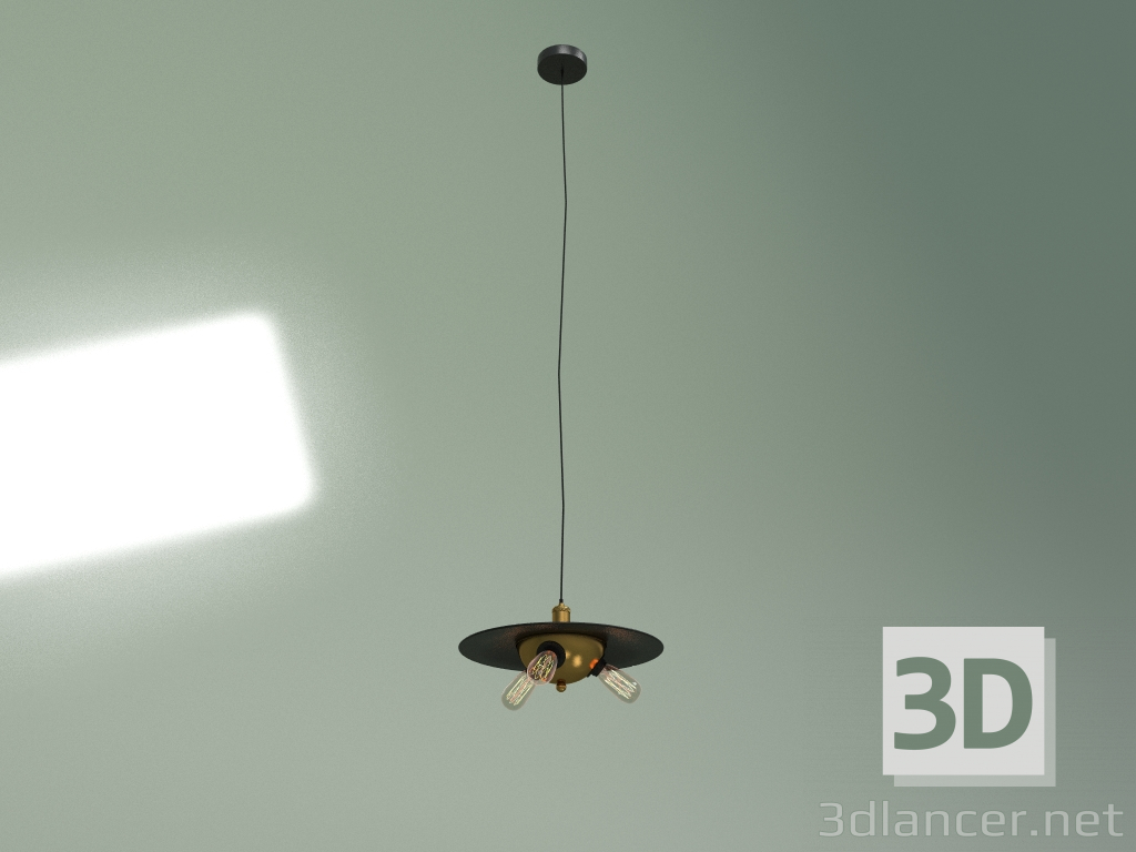 3D Modell Hängelampe Besucherbeleuchtung - Vorschau