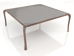 डाइनिंग टेबल व्हाइटी स्क्वायर (ग्लास) 200x200