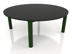 Table basse D 90 (Vert bouteille, DEKTON Domoos)