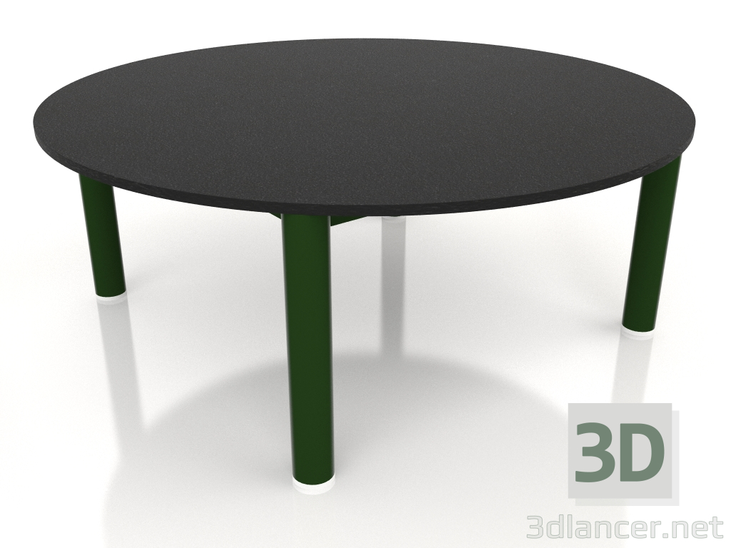 3d model Coffee table D 90 (Bottle green, DEKTON Domoos) - preview