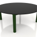 3d model Coffee table D 90 (Bottle green, DEKTON Domoos) - preview