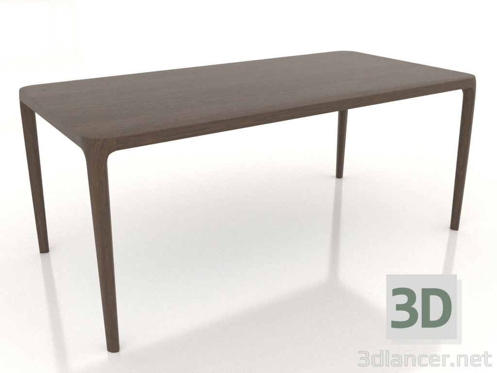 3d model Mesa de comedor Kasauri 1800x900 mm (Nogal oscuro) - vista previa 3d model Mesa de comedor Kasauri 1800x900 mm (Nogal oscuro) - vista previa