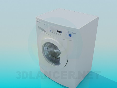 3d model Washer Samsung - preview 3d model Washer Samsung - preview