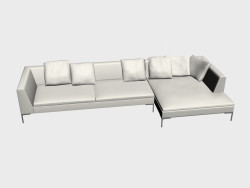 Sofa modular Charles large