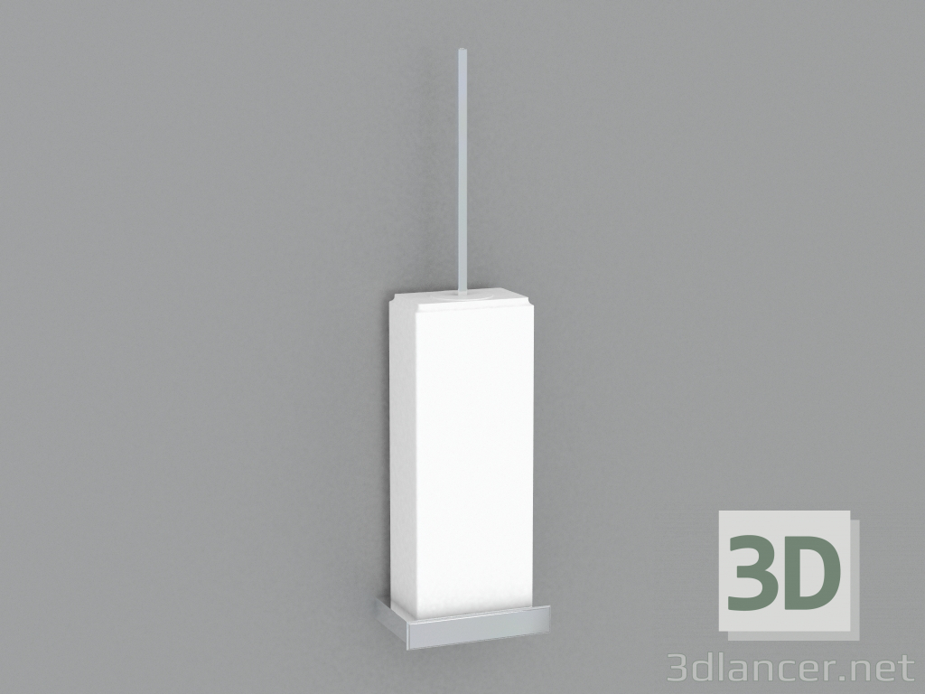 modello 3D Porta scopino a muro (46419) - anteprima