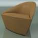 3d model Chair 4301 (M-96 cm, leather upholstery) - preview